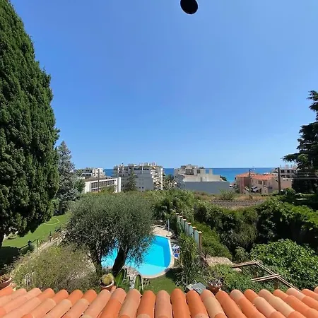 Agreable Grand 3 Pieces Climatise Avec Vue * Menton