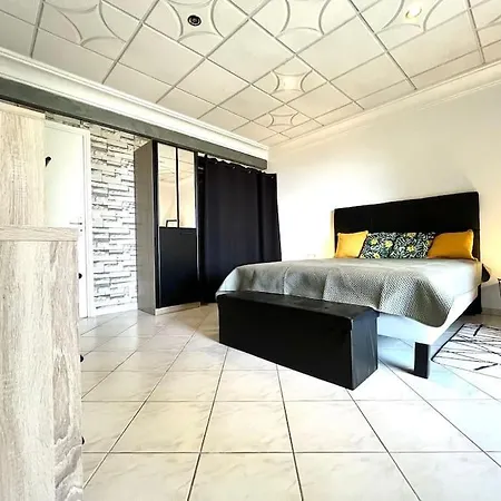 Agreable Grand 3 Pieces Climatise Avec Vue Menton